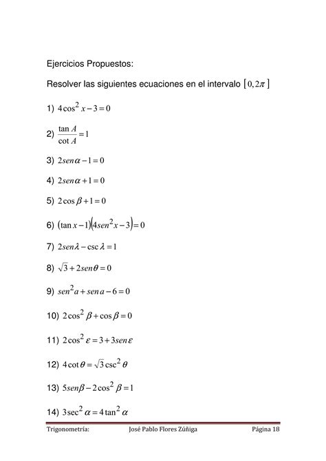 Manual De Teor A Trigonometr A Matem Tica Bachillerato Autor Jos