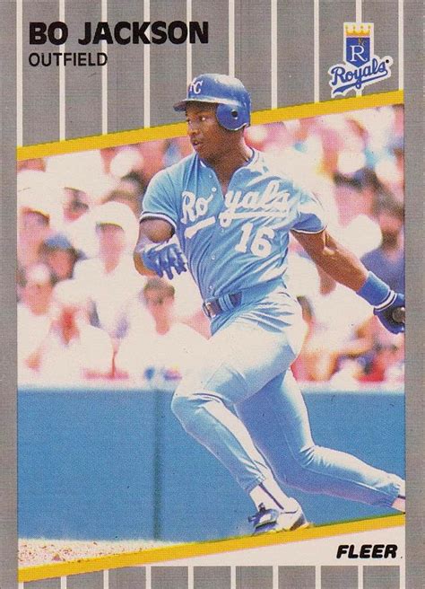 1989 Fleer 285 Bo Jackson Trading Card Database