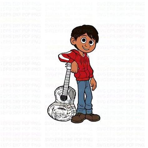 Miguel Coco Svg Dxf Eps Pdf Png Cricut Cutting File Vector Etsy