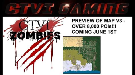 Ctvi Zombies Preview Tour Of V3 Map More Than 8000 Pois 7dtd 7 Days To