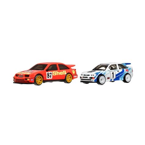 HOT WHEELS HRR FORD SIERRA COSWORTH FORD ESCORT RS COSWOR