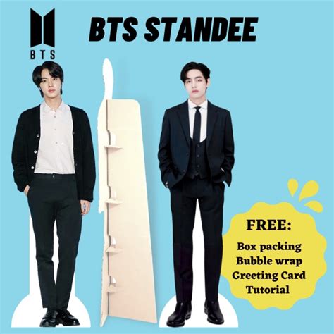 Jual Standee Bts Real Size Standee Kpop Yourstandee Shopee Indonesia