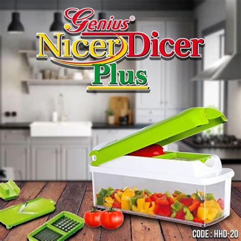 Jual Genius Nicer Dicer Plus Hhd Alat Pemotong Berbagai Buah Dan