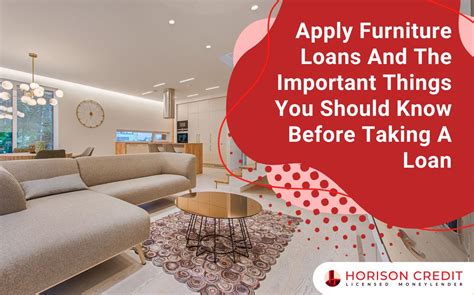 apply      furniture loans  singapore  update