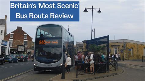 Britain S Most Scenic Bus Route Review Coastliner Leeds To