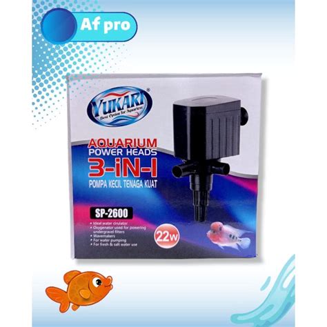 Jual Pompa Aquarium Kolam Kecil YUKARI SP 2600 Shopee Indonesia