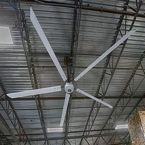 Hvls Industrial Fan Ft Blade Size Aluminium In Rajkot