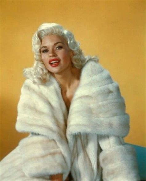 Jayne Mansfield Photo By Wallace Seawell 1957 Vintage Fur Fashion