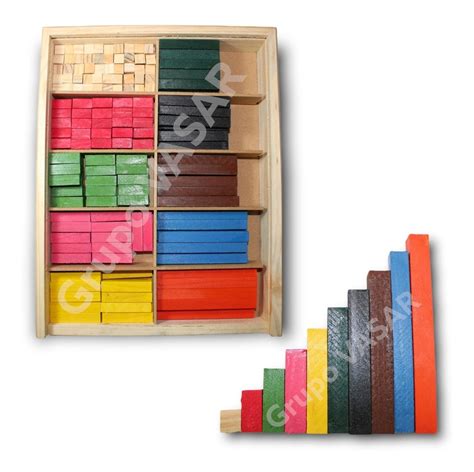 Regletas De Cuisenaire Juego Matem Tico Did Ctico Mercadolibre