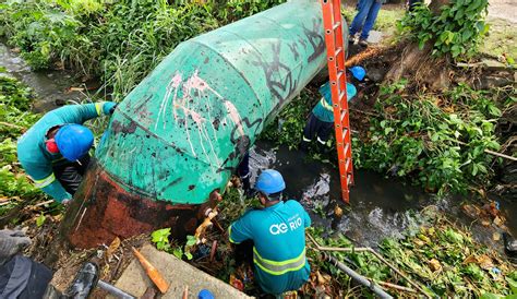 Águas Do Rio Remove Ligações Clandestinas Que Desviaram Oito Bilhões De