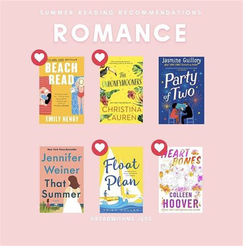 Summer Romance Books Recommendations