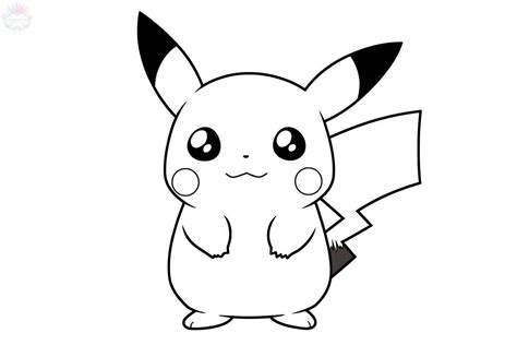 Pikachu Para Colorir 20 Desenhos Para Imprimir E Pintar