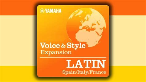 Yamaha Psr S Expansion Pack Latin Youtube