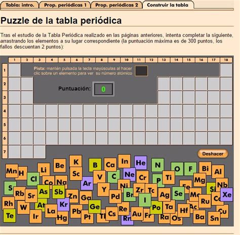 Cinco Juegos Online Para Aprender La Tabla Periódica