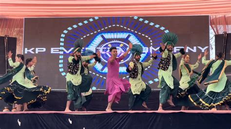 Best Punjabi Culture Performance 2024 Dj Kp Events Top Culture