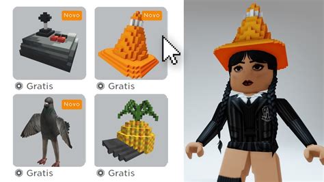 RAPIDO NOVOS ITENS GRATIS FOFOS Por TEMPO LIMITADO No ROBLOX POUCOS