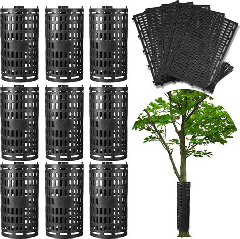 Amazon Wesnoy 36 Pcs Tree Guard Protector Plastic Plant And Tree