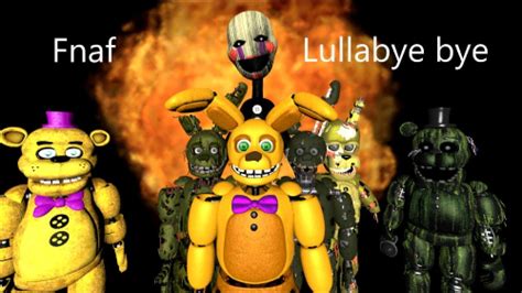 SFM Fnaf Lullabye Bye YouTube