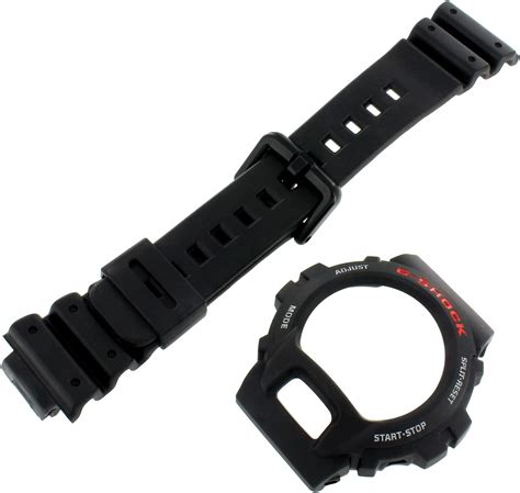 Casio Genuine Factory Replacement Resin Watch Band Bezel Set Fits DW