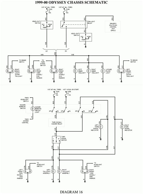 Diagrama Eléctrico De Honda Odyssey 2006 Wiring Diagram Hon