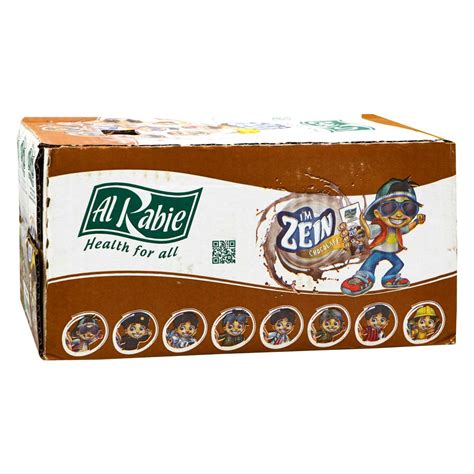 Al Rabie I'm Zein Chocolate Flavoured Milk 18 x 200ml Online at Best ...