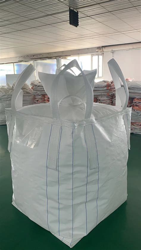 Hesheng 1 Ton 1000kg Dust Proof Polypropylene FIBC Bulk Flour Big Bag