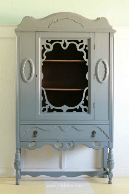 DIY Painted Hutch Makeover How To Paint A Hutch The Ridiculously Easy