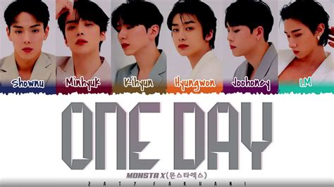 MONSTA X ONE DAY Lyrics Color Coded Eng YouTube