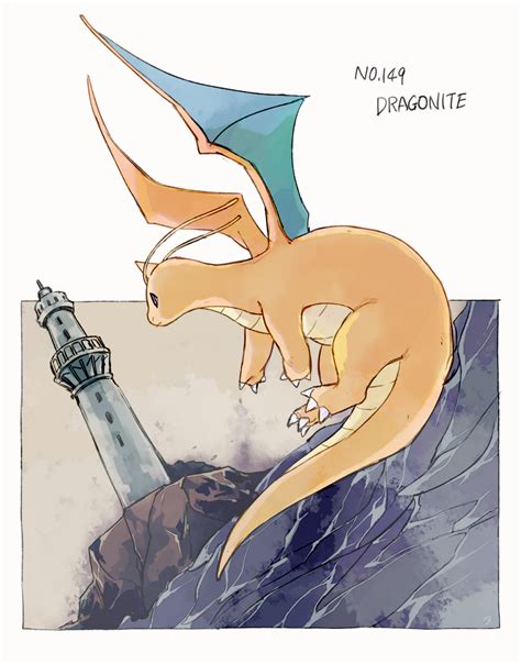 Dragonite Pokemon Drawn By Nigiri Ngr Danbooru