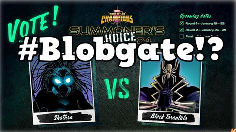 Summoners Choice 2024 Finalists Blobgate Marvel Contest Of Champions Youtube