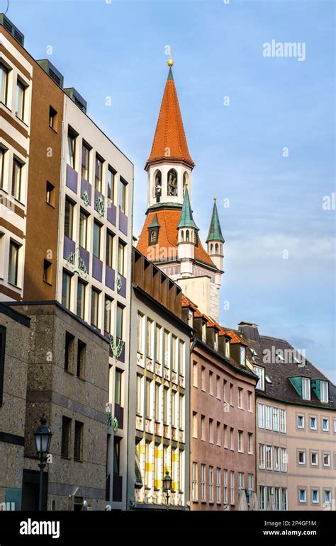 Traditional architecture of Munich in Bavaria, Germany Stock Photo - Alamy