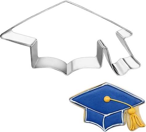 Graduation Cap Cookie Cutter Biscuit Shaping For Party Festivities Great Flavor Starts