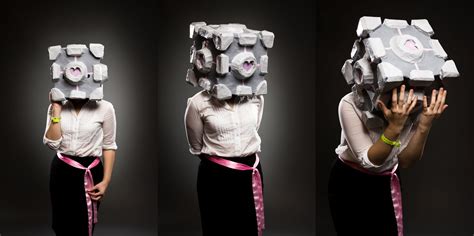 Companion Cube Cosplay By Skye033 On Deviantart
