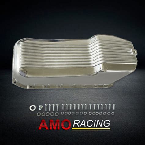 Finned Aluminum Oil Pan Fits Chevy Small Block Sbc