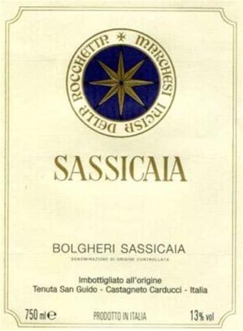 Tenuta San Guido Sassicaia 2020