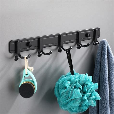 Porte Manteau Salle De Bain Sans Percer Crochets Double