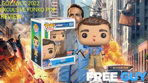 Free Guy Guy Nycc Exculsive Funko Pop Review Youtube