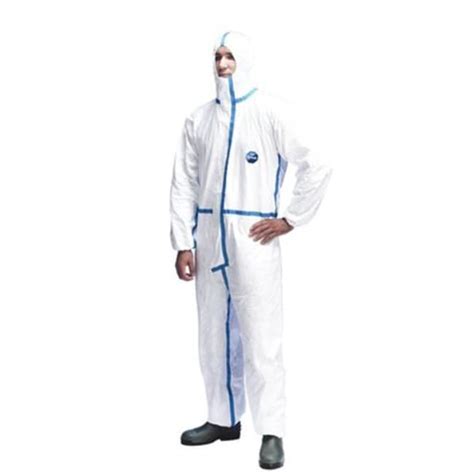 Dupont™ Tyvek 600 Plus White Hooded Coverall Size 2x Large Products