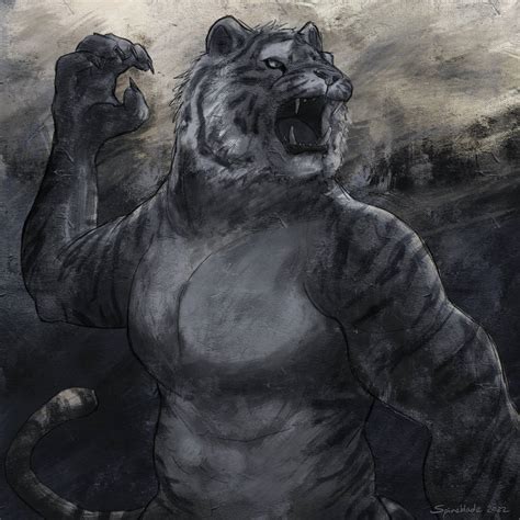 Weretober 2022 Day 25 Tiger By Spineblade On Deviantart