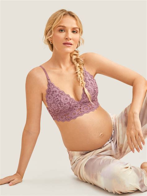 More Support Lace Nursing Bralette