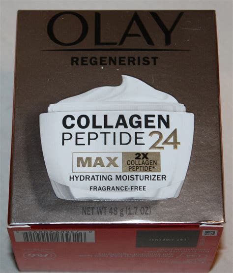 Olay Regenerist Collagen Peptide 24 Hydrating Moisturizer Fragrance Free 1 7 Oz Ebay