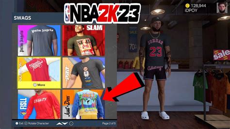 Nba 2k23 New Clothes In Swags Palm Angels Just Don Slam And More Bucket Hats And Short