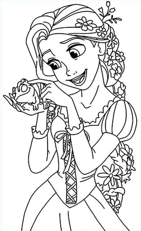 Dessin A Colorier Disney Princesse Raiponce Beau Images Coloriages