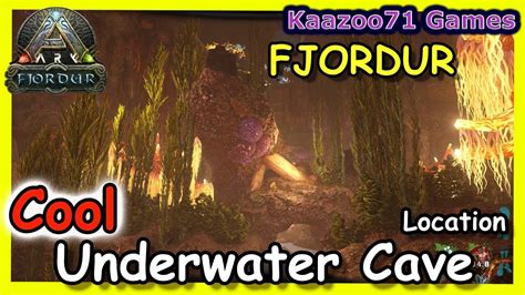 Underwater Cave Location Ark Fjordur Youtube