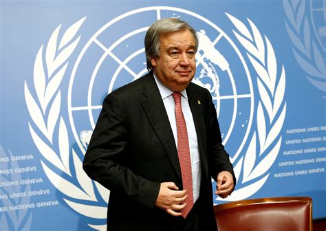 Ant Nio Guterres Virtual Nuevo Secretario General De La Onu P Blico