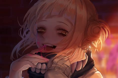 Toga Mha Wallpapers Top Free Toga Mha Backgrounds Wallpaperaccess