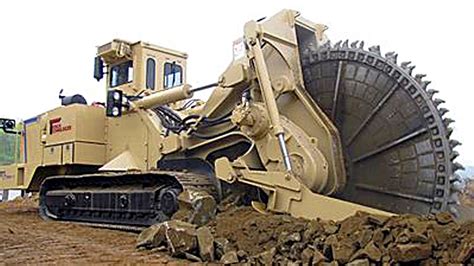 This Scary Machine Eats Away Huge Rocks For Dinner