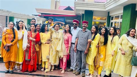 Vlog 24 My Sisters Wedding Haldi Menhdi Sangeet Shimla