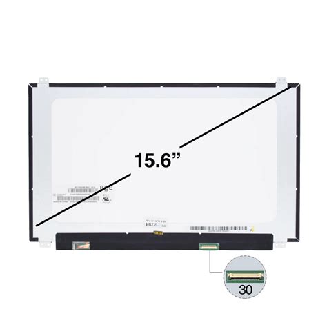 Pantalla Para Portatil 15 6 Slim 30 Pines Nano Con Guias Repuestos