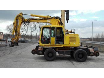 ATLAS 1604 Koparka Kolejowa Wheel Excavator From Poland For Sale At